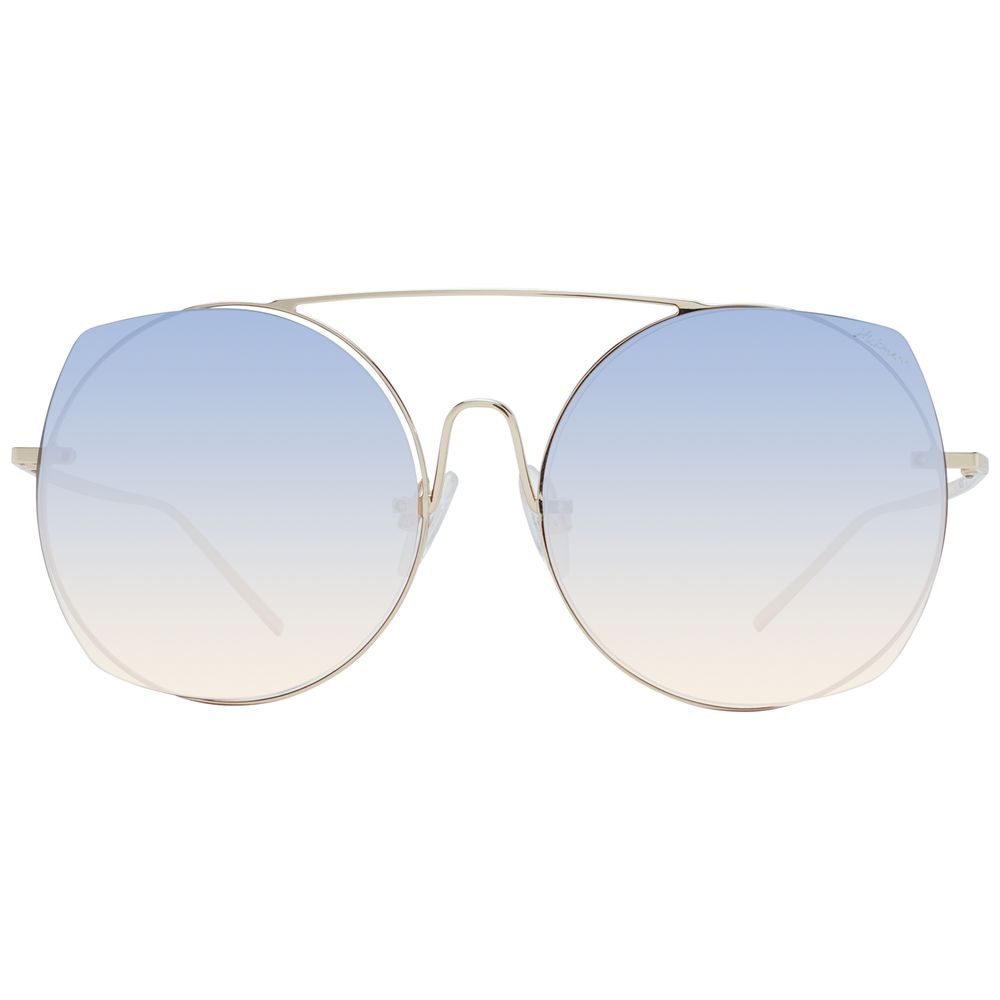 Ana Hickmann Gold Metal Sunglasses