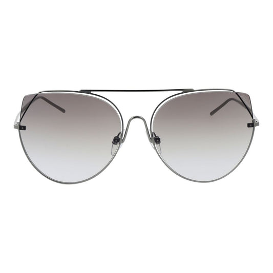 Ana Hickmann Gray Metal Sunglasses
