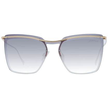Ana Hickmann Gray Metal Sunglasses