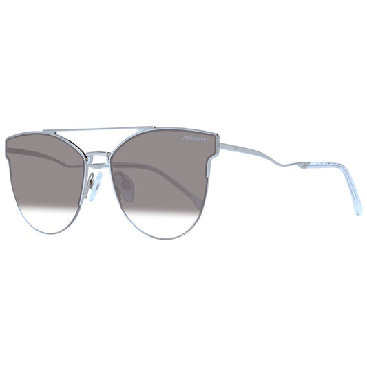 Ana Hickmann Gray Metal Sunglasses