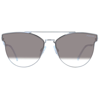 Ana Hickmann Gray Metal Sunglasses