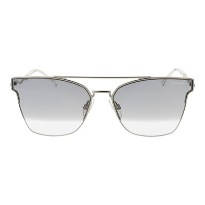 Ana Hickmann Gray Metal Sunglasses