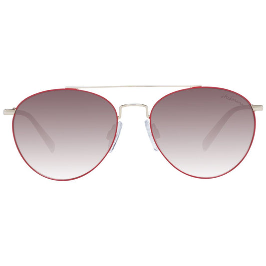 Ana Hickmann Gold Metal Sunglasses
