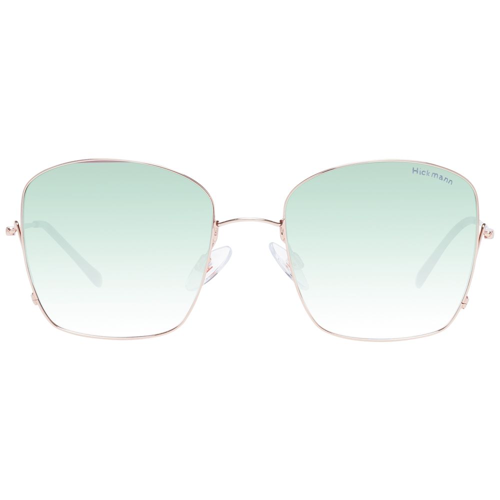 Ana Hickmann Gold Metal Sunglasses