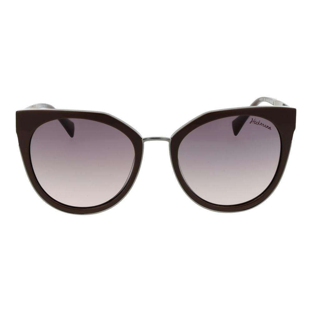 Ana Hickmann Brown Acetate Sunglasses