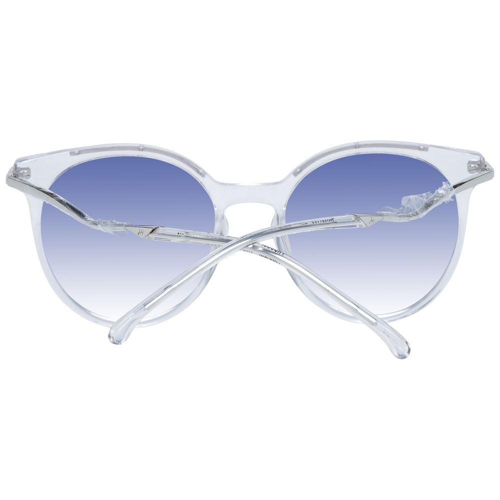 Ana Hickmann Transparent Plastic Sunglasses