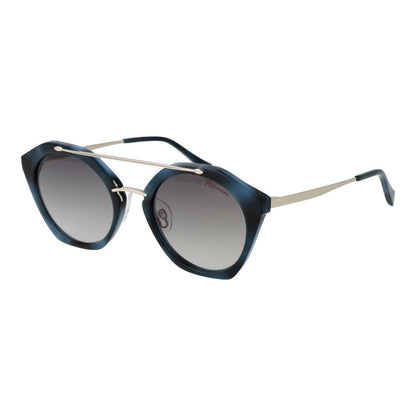 Ana Hickmann Blue Metal Sunglasses