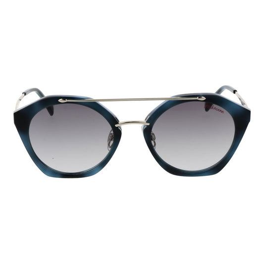 Ana Hickmann Blue Metal Sunglasses
