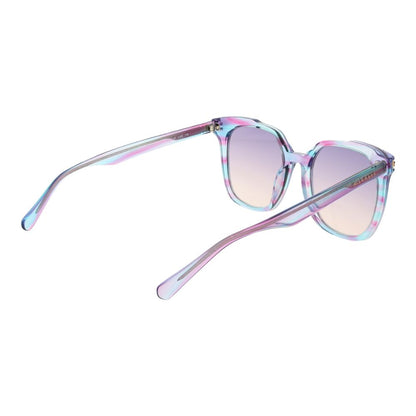Ana Hickmann Purple Acetate Sunglasses