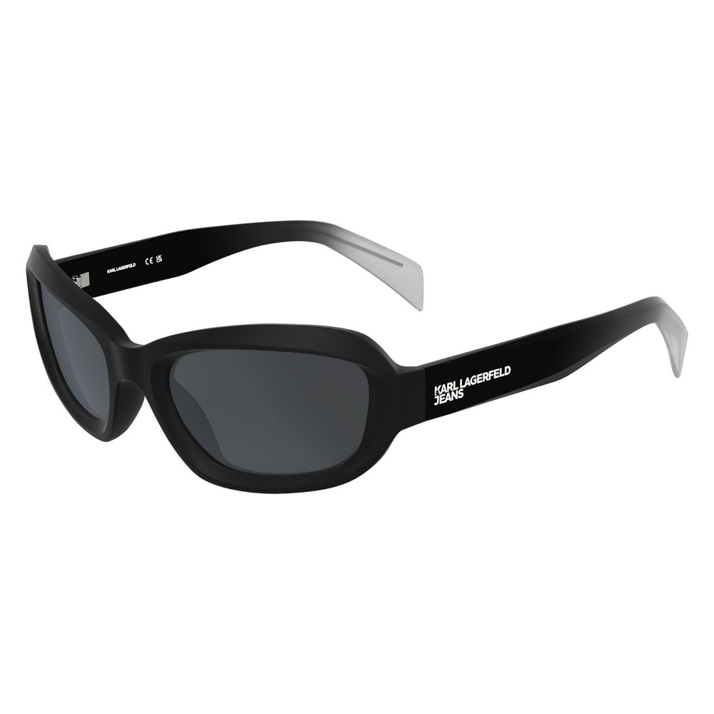 Karl Lagerfeld Black Injected Sunglasses
