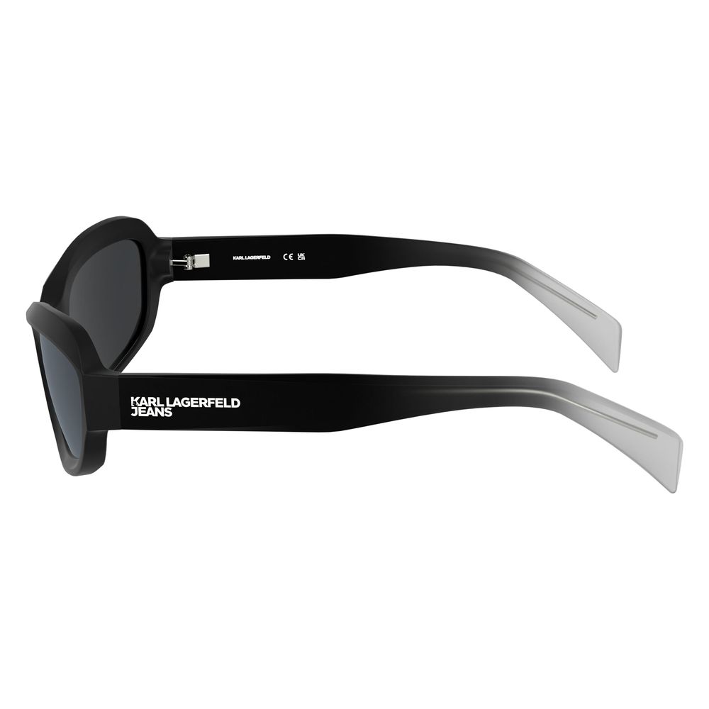 Karl Lagerfeld Black Injected Sunglasses