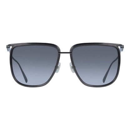 Ferragamo Gray Metal Sunglasses