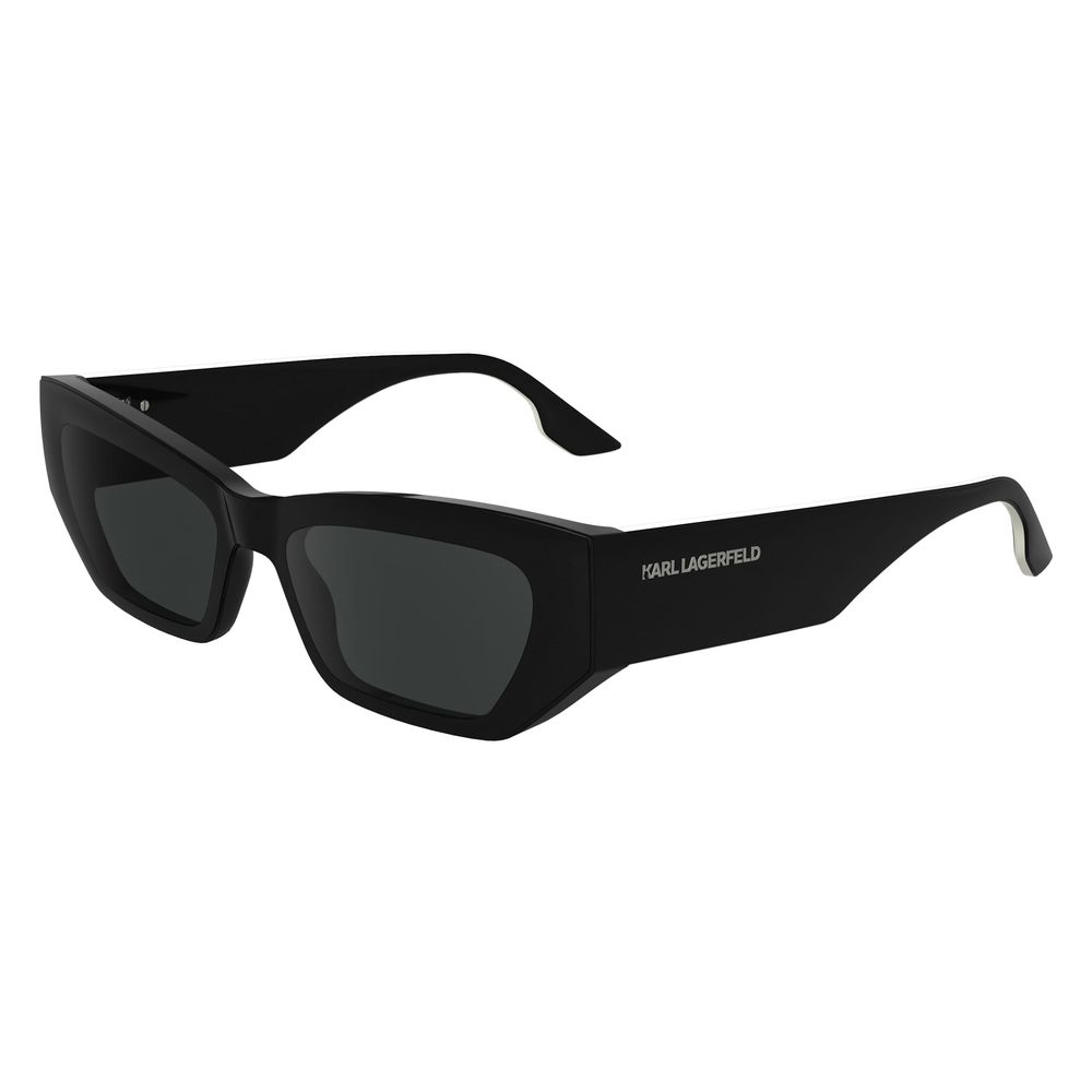 Karl Lagerfeld Black Injected Sunglasses