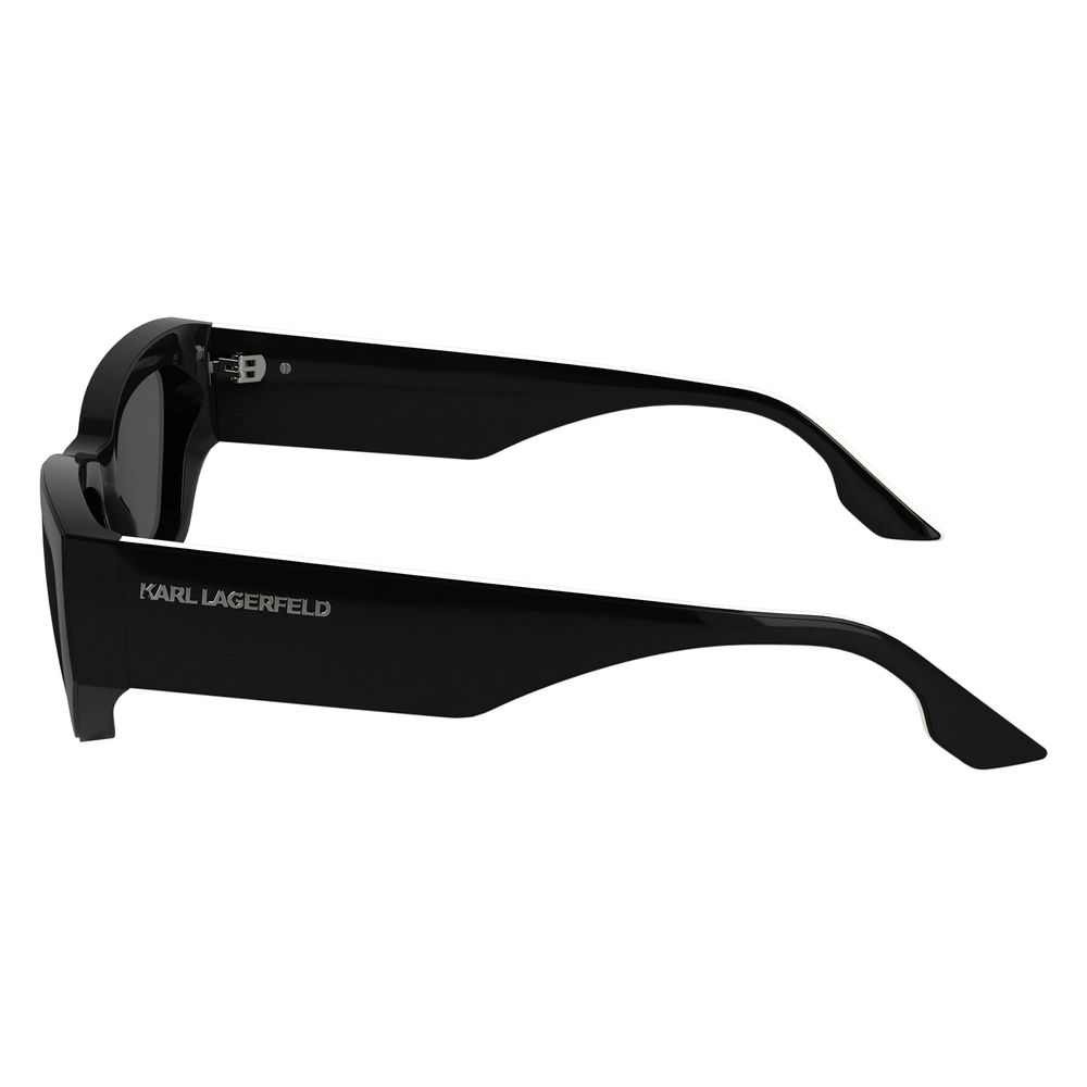 Karl Lagerfeld Black Injected Sunglasses