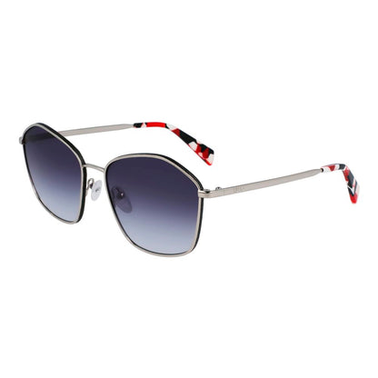 Liu Jo Gray Metal Sunglasses