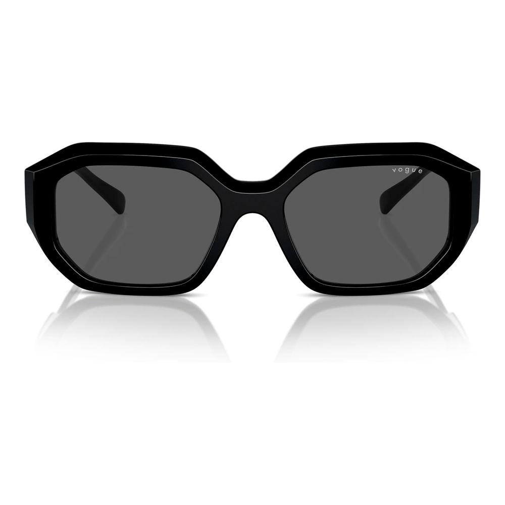 VOGUE Black Acetate Sunglasses