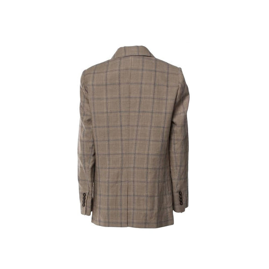 Brunello Cucinelli Brown Linen Blazer
