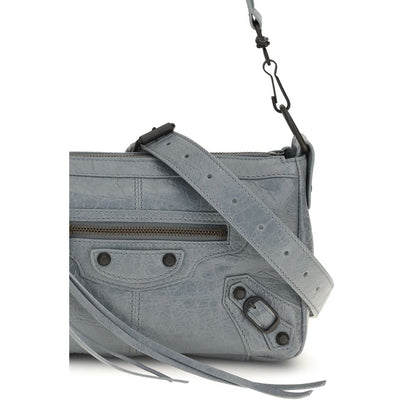 Balenciaga Gray Lamb Ovis Aries Aries Handbag