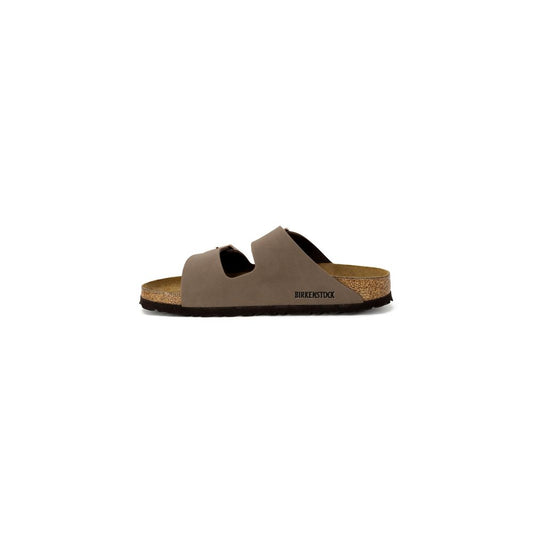 Birkenstock Brown Leather Slippers