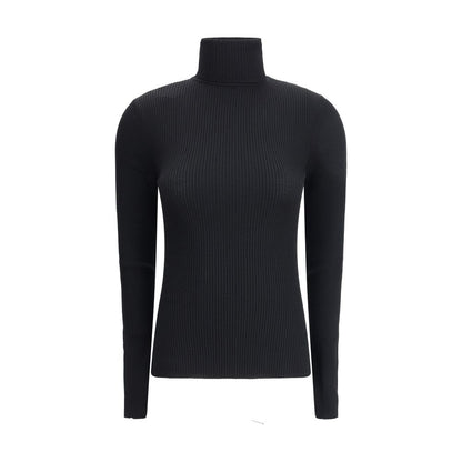 Wolford Black Wool Turtleneck