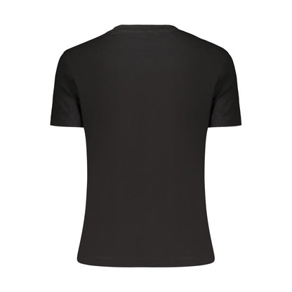 Guess Jeans Black Cotton Women's T-Shirt