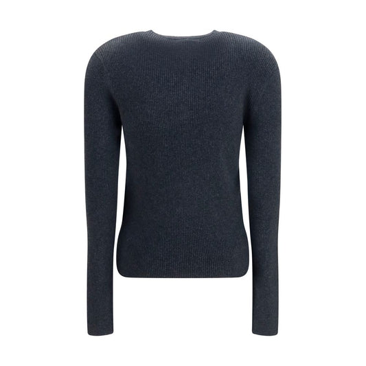 Lisa Yang Gray Cotton Sweatshirt