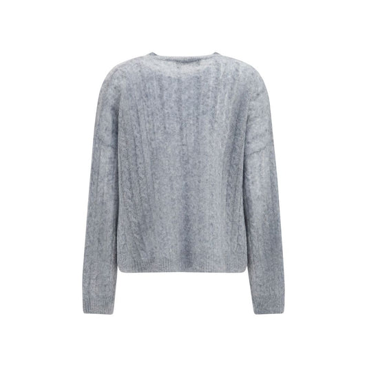 Lisa Yang Gray Cashmere Sweater
