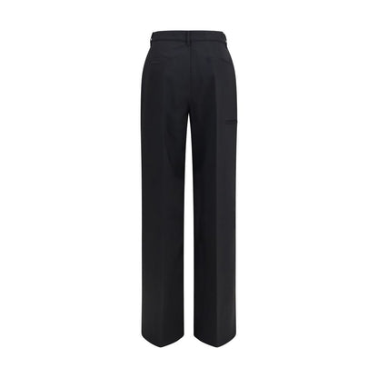 Rick Owens Black Wool Oves Aries Dress Pants