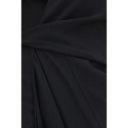 Rick Owens Black Viscose Casual Dress