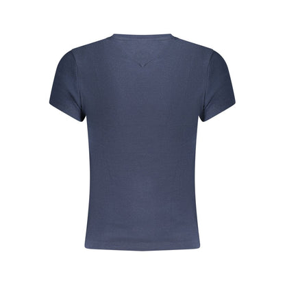 Tommy Hilfiger Blue Cotton Women's T-Shirt