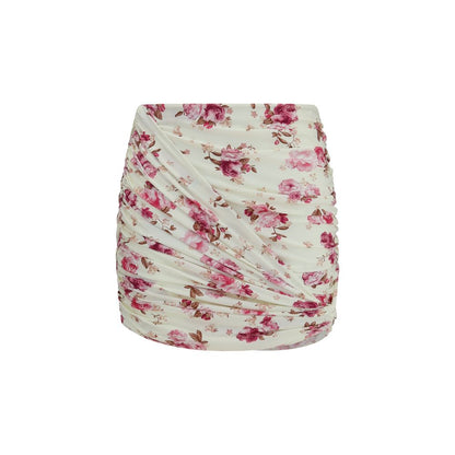Magda Butrym Beige Polyamide Mini Skirt