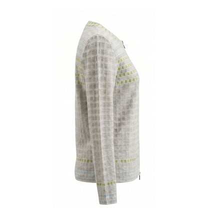 Malo Grey Silk Women Sweater