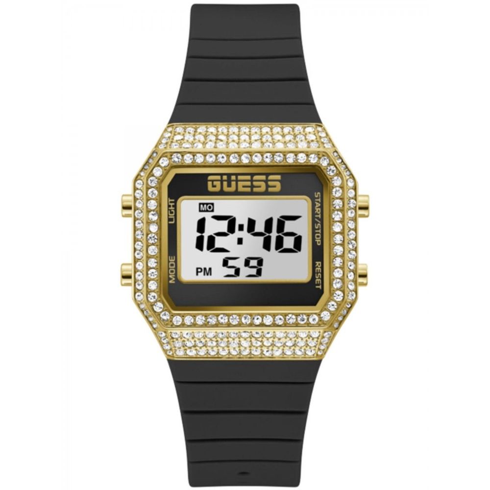Guess Black Synthetic Digital Watch