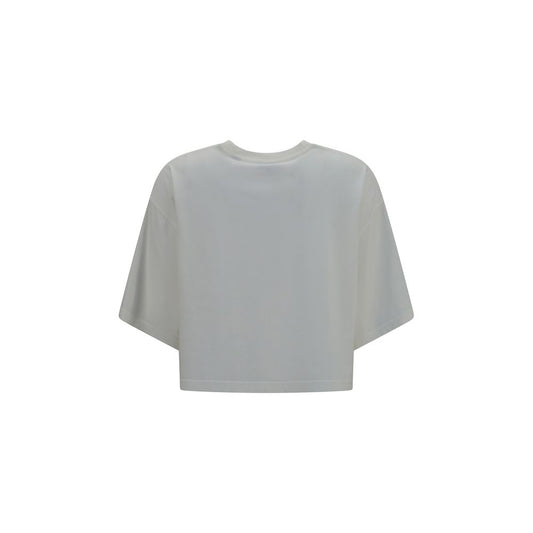 Burberry White Cotton T-Shirt