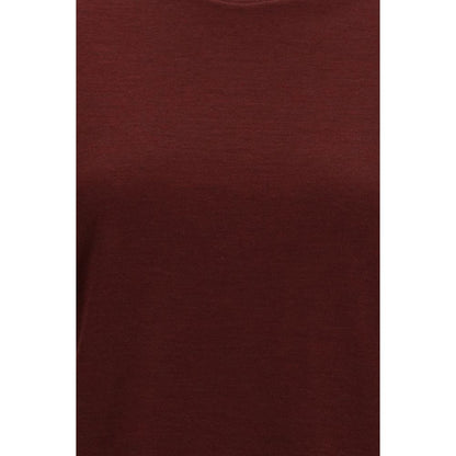 Thom Browne Bordeaux Wool Oves Aries T-Shirt