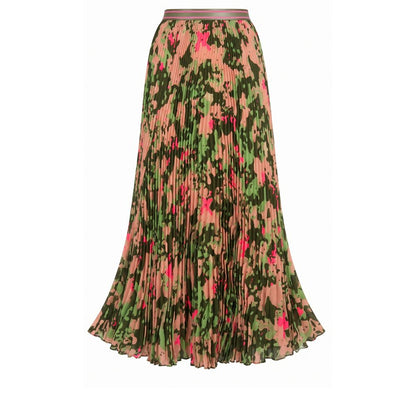Mr&Mrs Italy Pink Polyester Women Skirt
