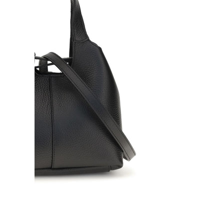 Coccinelle Black Calf Leather Bos Taurus Handbag