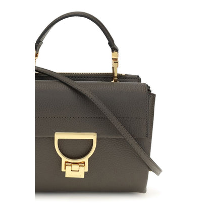 Coccinelle Brown Calf Leather Bos Taurus Handbag