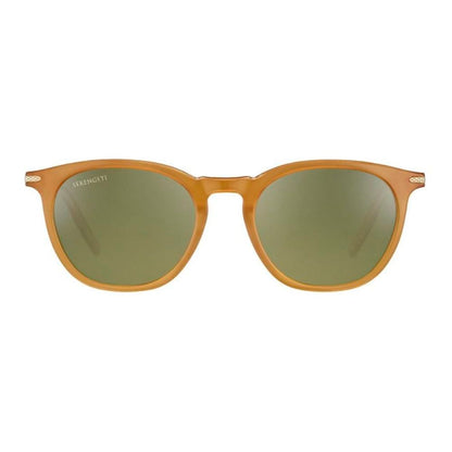 Serengeti Brown Resin Sunglasses
