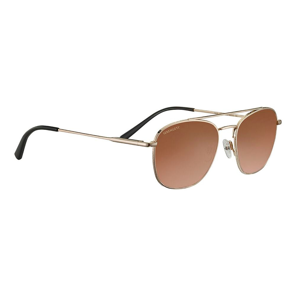Serengeti Gold Metal Sunglasses
