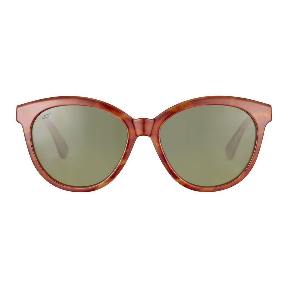 Serengeti Brown Resin Sunglasses