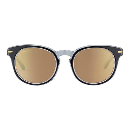 Serengeti Black Resin Sunglasses