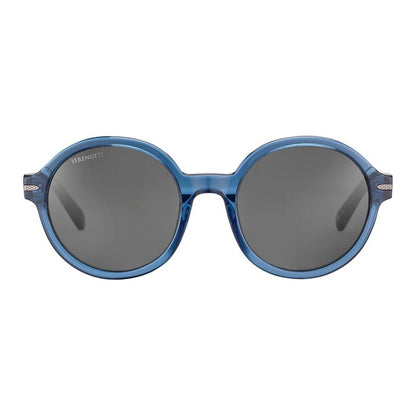 Serengeti Blue Resin Sunglasses