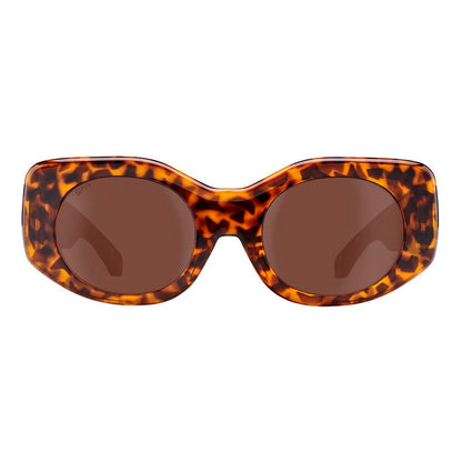 Spy Brown Resin Sunglasses