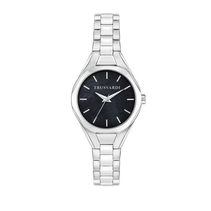 Trussardi Gray Stainless Steel Bracelet Watch