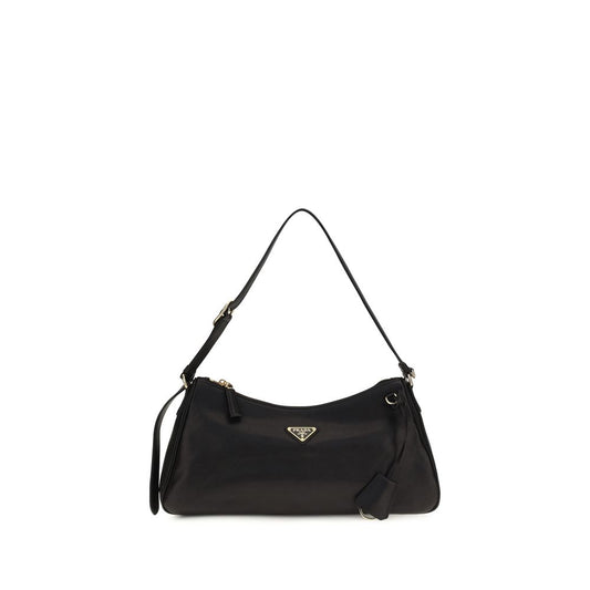 Prada Black Lamb Ovis Aries Aries Shoulder Bag