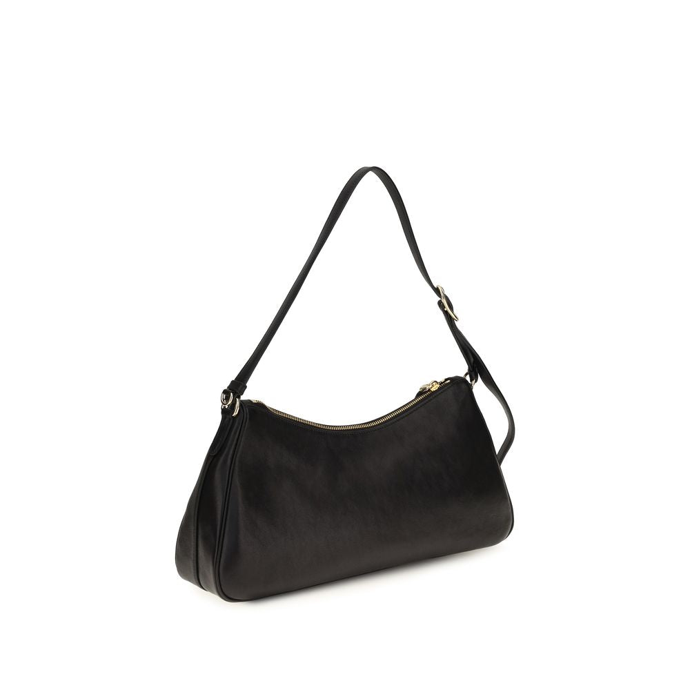 Prada Black Lamb Ovis Aries Aries Shoulder Bag
