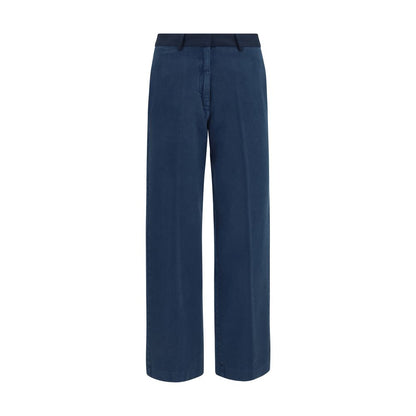Forte_Forte Blue Cotton Chino Pants