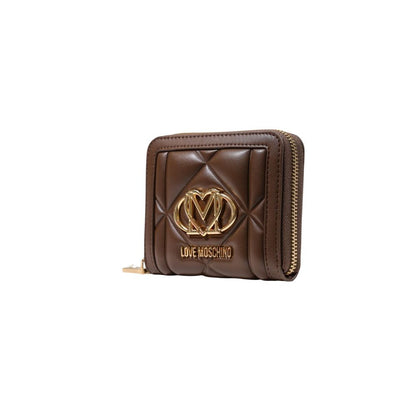 Love Moschino Brown Polyethylene Wallet