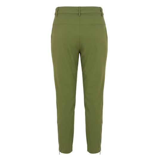 Trussardi Jeans Green Polyester Women Pants